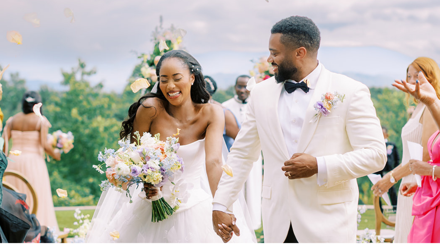 Pepi and husband at wedding Freya Rose London
