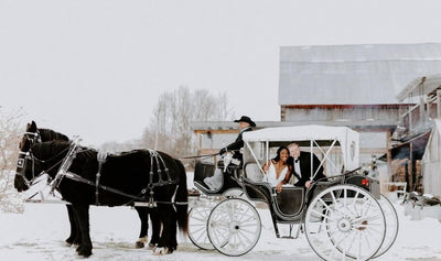 Whimsical Winter Wedding Inspiration - Freya Rose Real Brides