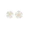 Mother of Pearl Flower Stud