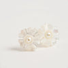 Mother of Pearl Flower Stud