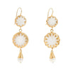 Warrioress Medallion Earrings