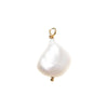 Baroque Pearl Pendant - Gold Pearl Detachable Charm - Freya Rose Pearl Shoes and Jewellery