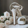 Freya - Pearl Platform Heels - Freya Rose Pearl Shoes and Jewellery