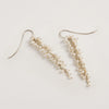 Delicate Silver Pearl Drop Earrings - Freya Rose Pearl Jewellery