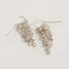 Product image of the Silver Midi Crystal Drop Earrings - Freya Rose Jewellery