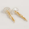 Hakuro Ivory Mother of Pearl and Pearl Long Drop Earrings - Freya Rose Jewellery