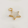 Mother of Pearl Gold Star Pendant - Freya Rose Pearl Jewellery