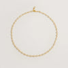 Oval Crystal Framed Necklace - Freya Rose Pearl Shoes and Jewellery