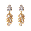 Petite Gold Vermeil Crystal Drop Earrings - Freya Rose Jewellery