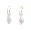 Baroque Pearl Mid Drops - Freya Rose Earrings