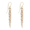 Delicate Gold Pearl Drops - Freya Rose Pearl Shoes and Jewellery