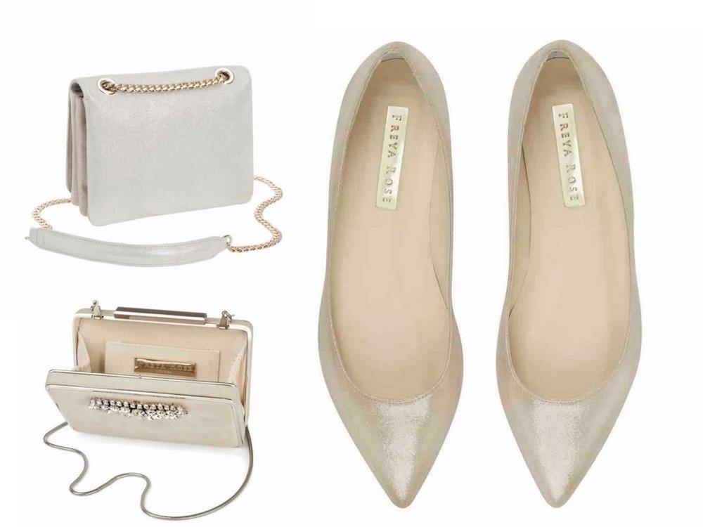 Sumptuous Champagne Bridal Shoes - Freya Rose