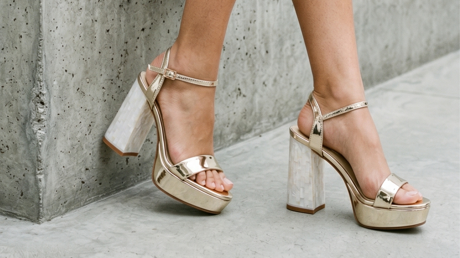 Gigi Champagne - Wedding shoes - Freya rose London 