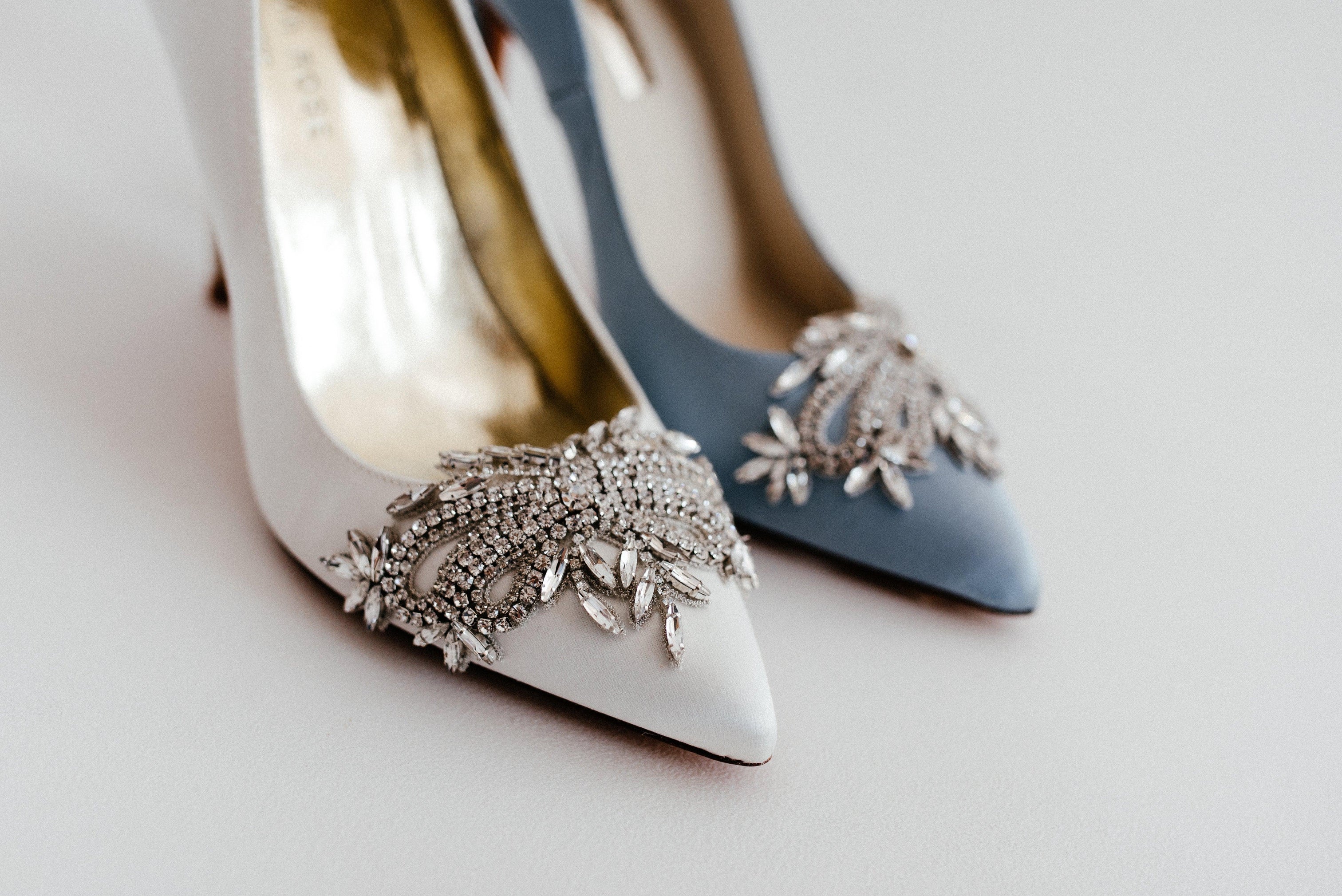 Crystal Wedding Shoes for a Winter Wedding Crystal Wedding Shoes for a Winter Wedding