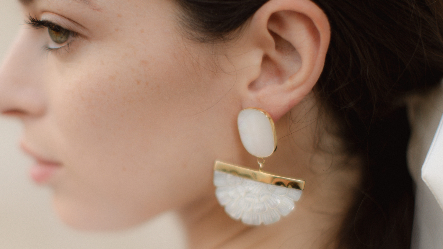 Pearl Wedding Earrings - freya Rose London 