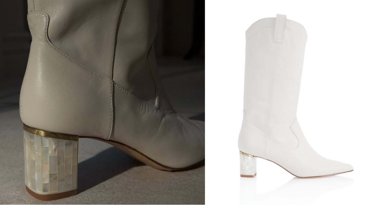 Introducing Beth | The Cowboy Bridal Boots with the Pearl heel