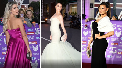 Exquisite Pearl Bags On The Pride Of Britain Red Carpet