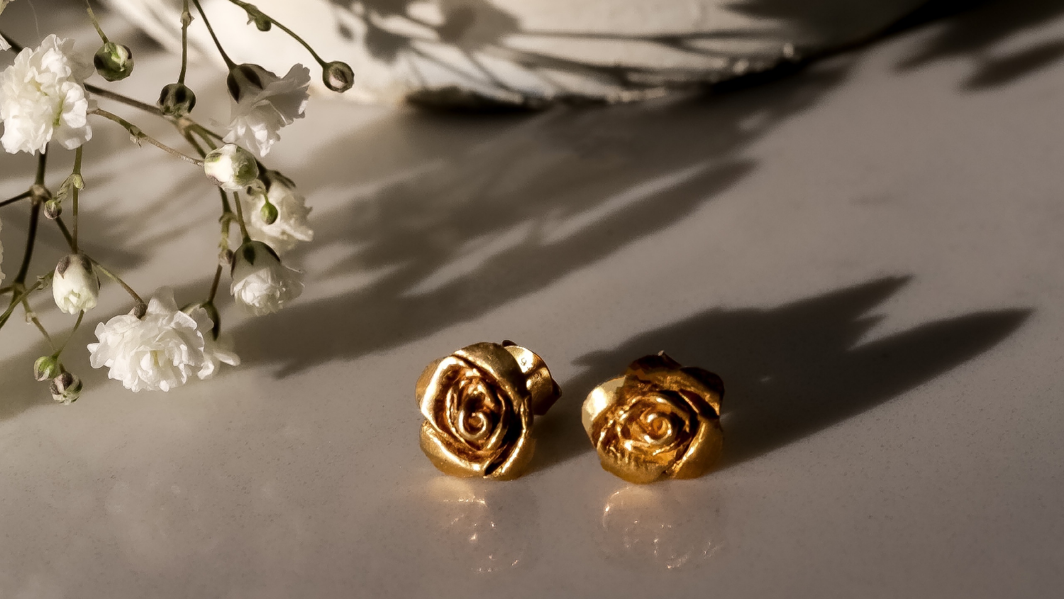 ROSE STUDS FREYA ROSE