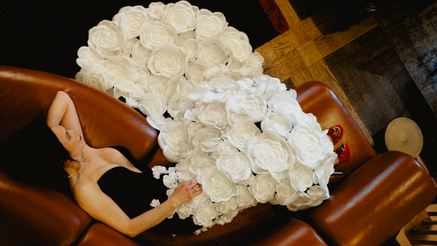 Real Bride Story: Jade in Our Rose in Bloom Rouge Pearl Heels
