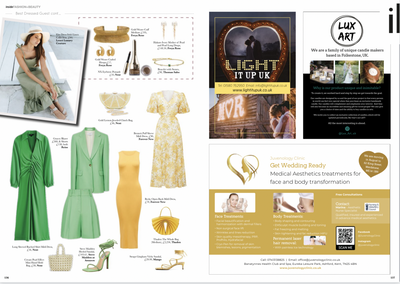 Inside Kent Magazine: Best Dressed Guest Guide: Featuring Our Beautiful Woven For Woman Collection & Mother of Pearl Earrings