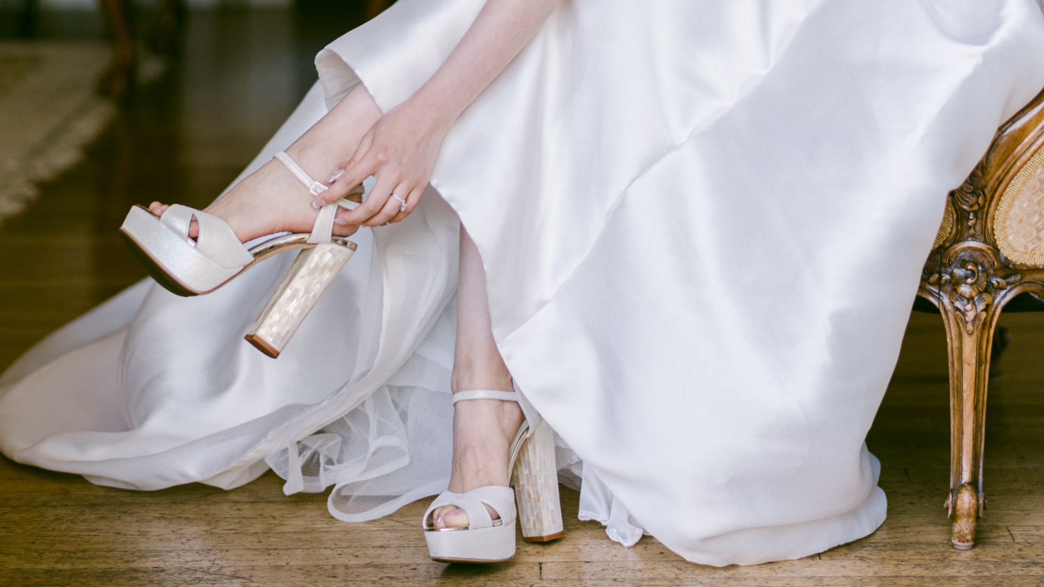 The Golden Globes' Bridal Moment Deserves Designer Wedding Shoes The Golden Globes' Bridal Moment Deserves Designer Wedding Shoes