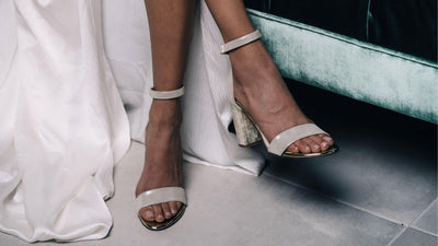 How to Style Pearl Wedding Shoes for an Autumn Wedding