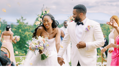 Vogue Real Bride Pepi Sonuga Wears Freya Rose Chelsea Pearl Heels
