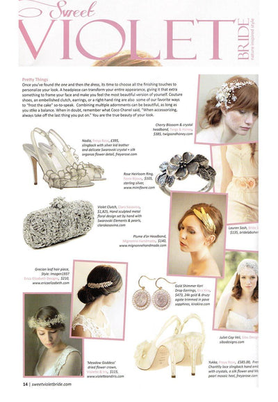 Sweet Violet Bride Magazine - Winter/Spring 2016