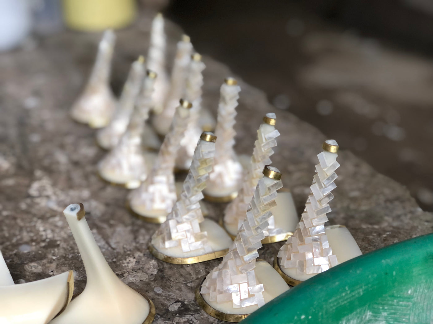 How Our Team Of Talented Artisans Handcraft Our Beautiful Mother of Pearl Heels & Pearl Jewellery