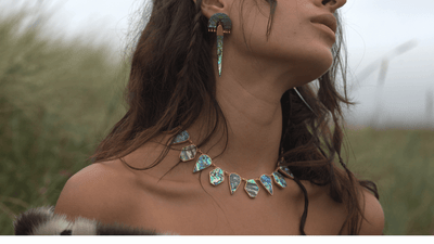 Unique Green Jewellery Handcrafted with Beautiful Abalone Shell