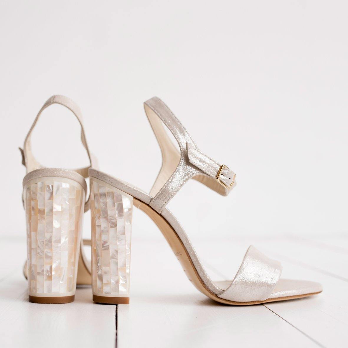 Classic Wedding Shoes - Freya Rose Pearl Shoes and Jewellery