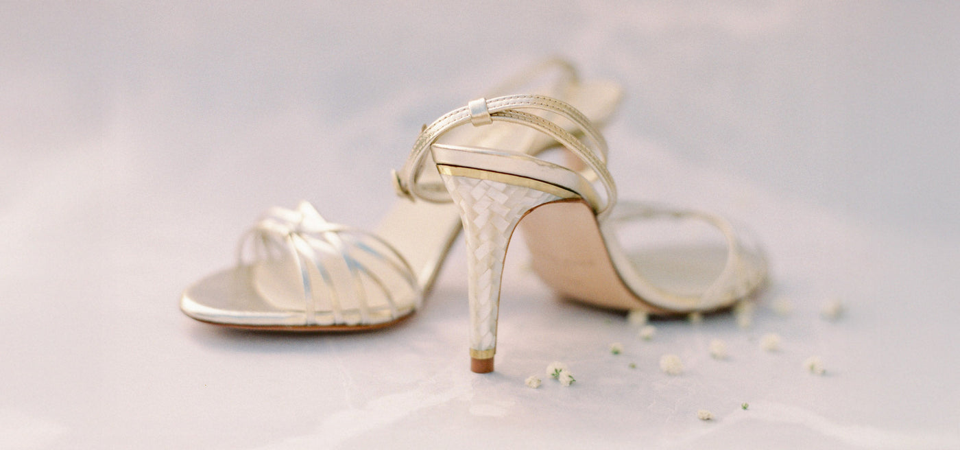 Mother of Pearl Heels - Freya Rose Pearl Shoes and Jewellery