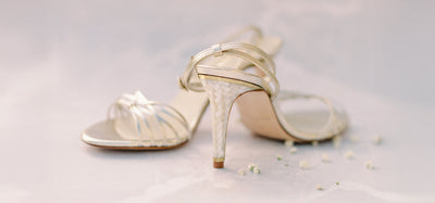 Mother of Pearl Heels - Freya Rose Pearl Shoes and Jewellery