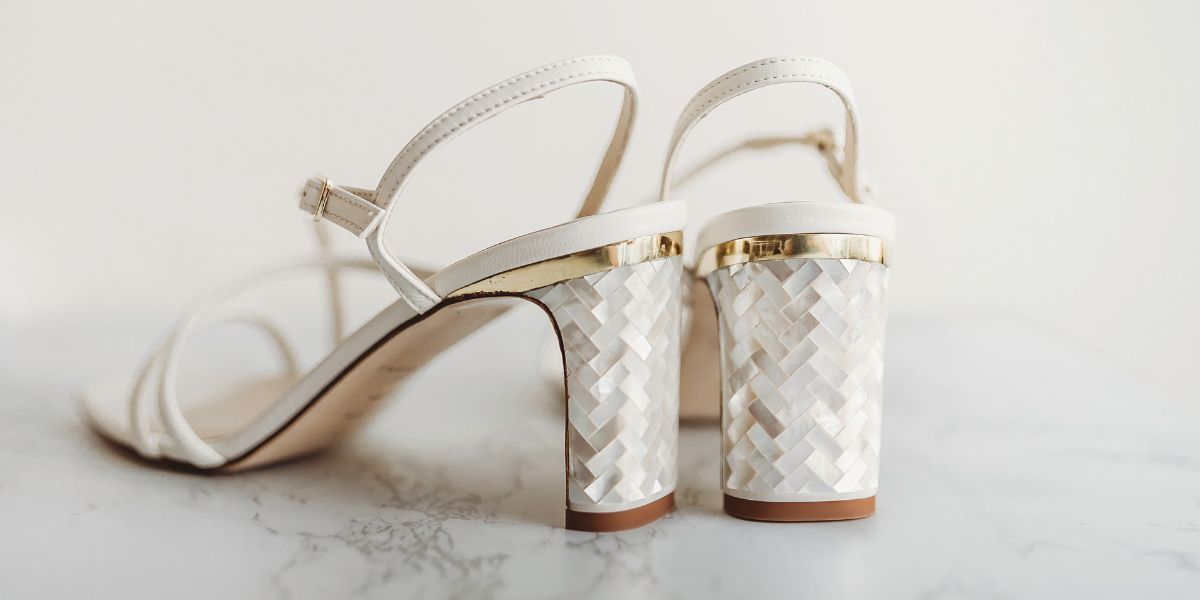 Mother of Pearl Wedding Shoes