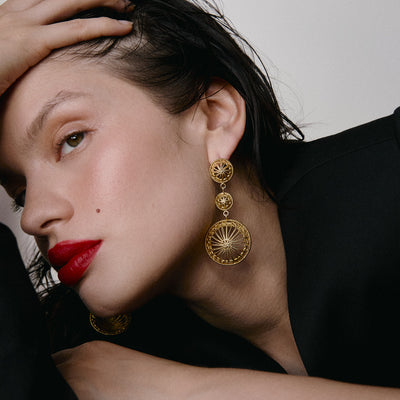 Turquoise Mountain Amira Earrings