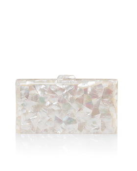 Aphrodite Mother of Pearl Bag Ivory