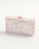 Aphrodite Pink Mother of Pearl Clutch Bag