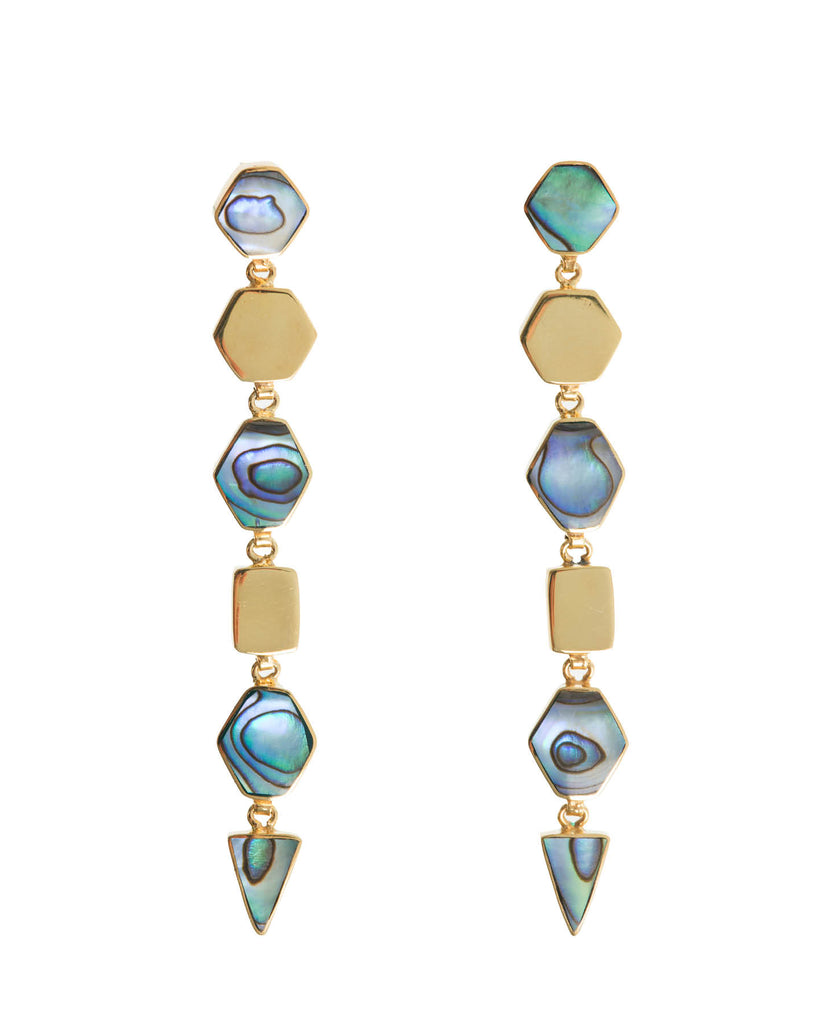 Warrioress Paua Armour Drops
