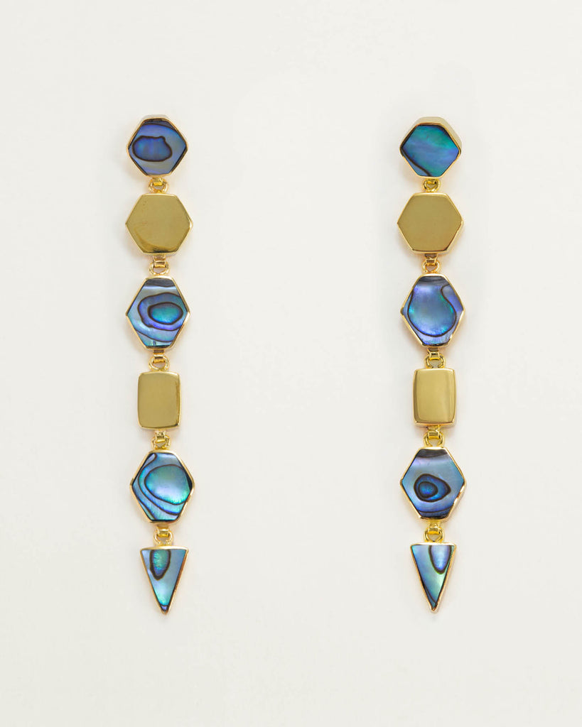 Warrioress Paua Armour Drops