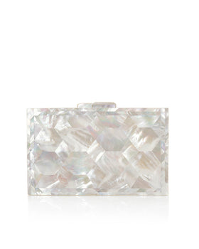 Athena Ivory Mother of Pearl Bag