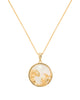 Cancer, Gold Zodiac Necklace