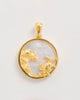 Cancer, Gold Zodiac Pendant