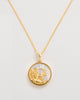 Capricorn, Gold Zodiac Necklace
