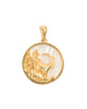 Capricorn, Gold Zodiac Pendant