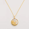 Capricorn, Gold Zodiac Necklace