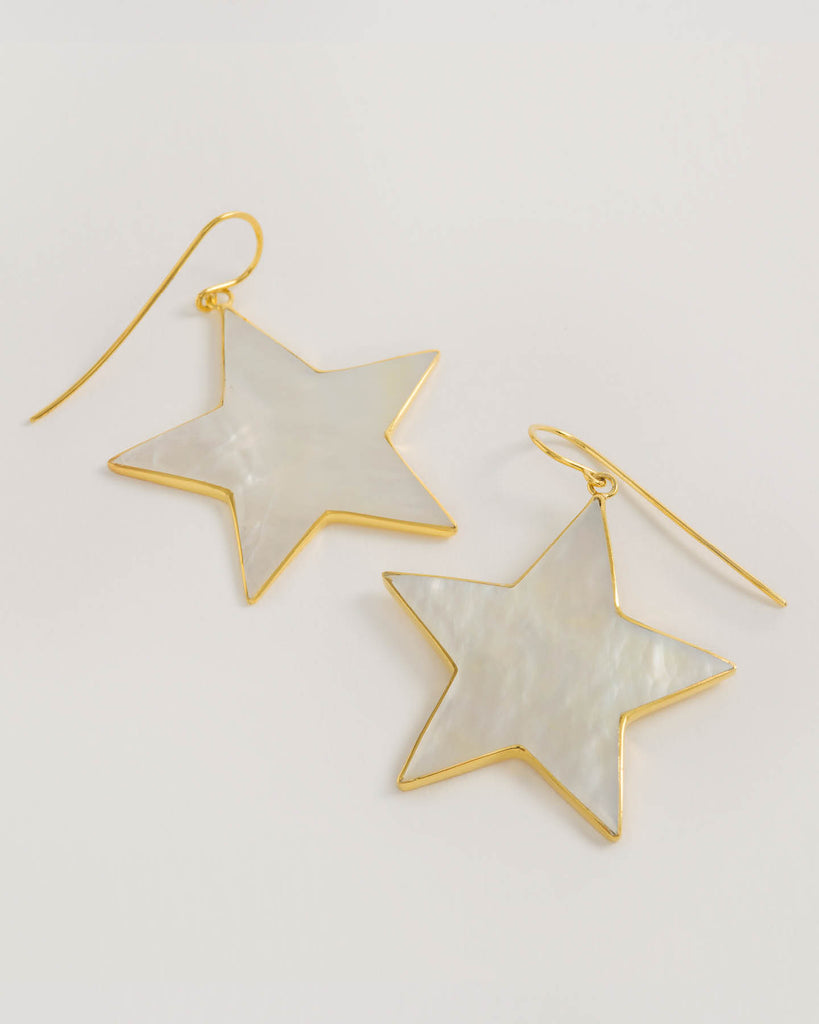 Celestial Mother of Pearl Gold Star
