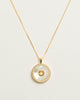 Citrine Mother Of Pearl Necklace