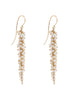 Delicate Gold Pearl Drops