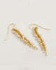 Delicate Gold Pearl Drops