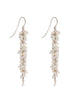 Delicate Silver Pearl Drops